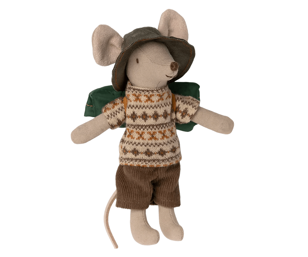 Maileg: Hiker Mouse, Big Brother - Acorn & Pip_Maileg