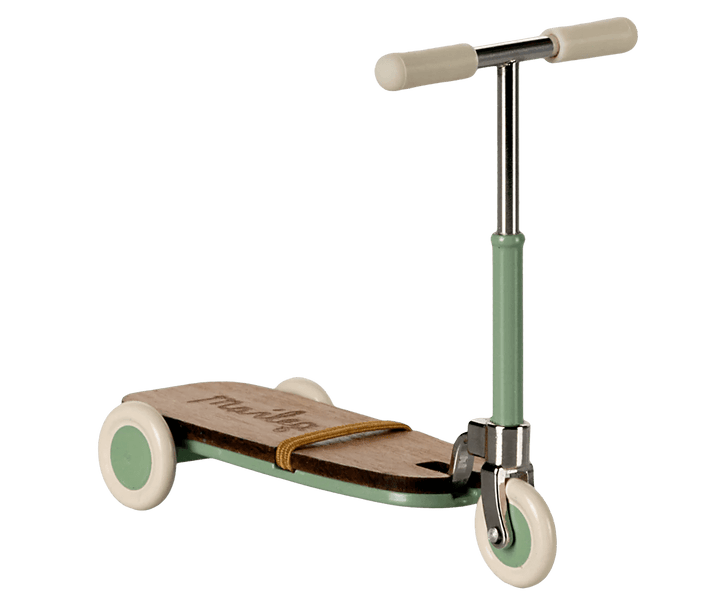 Maileg: Kick board, Mouse - Mint