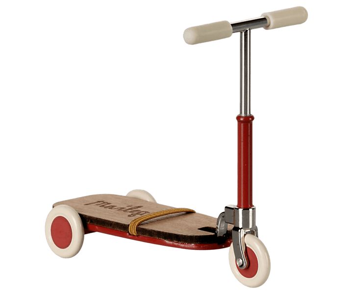 Maileg: Kick board, Mouse - Red