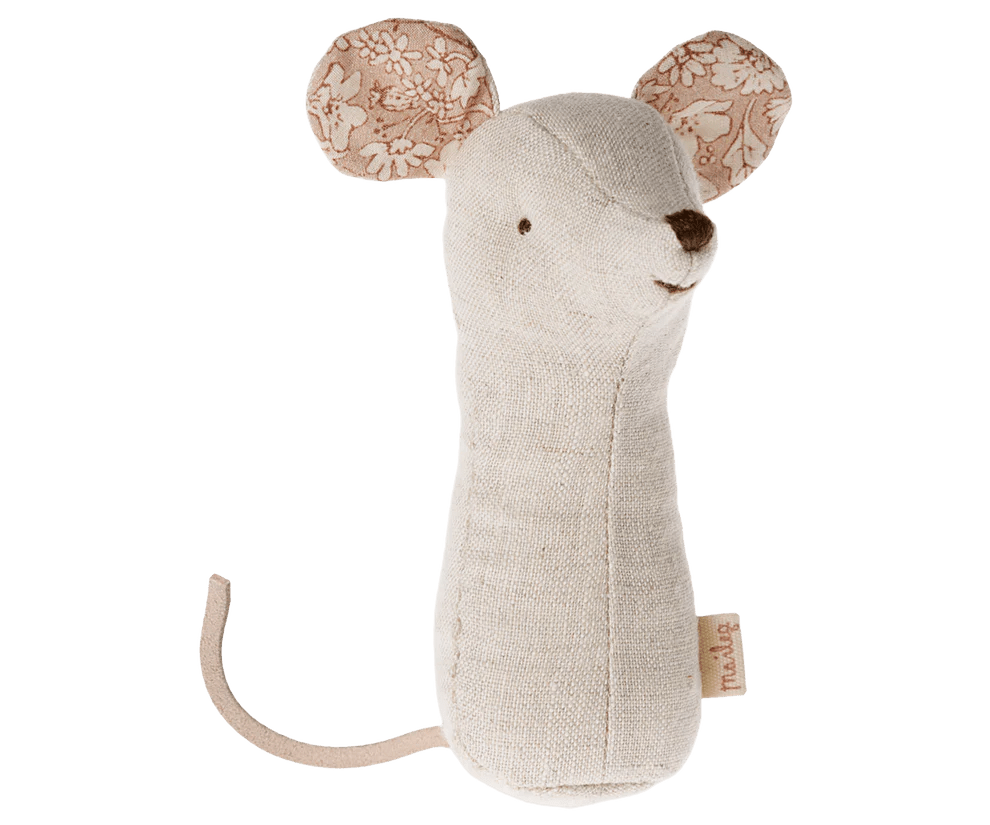 Maileg: Lullaby friends, Mouse rattle - Nature - Acorn & Pip_Maileg