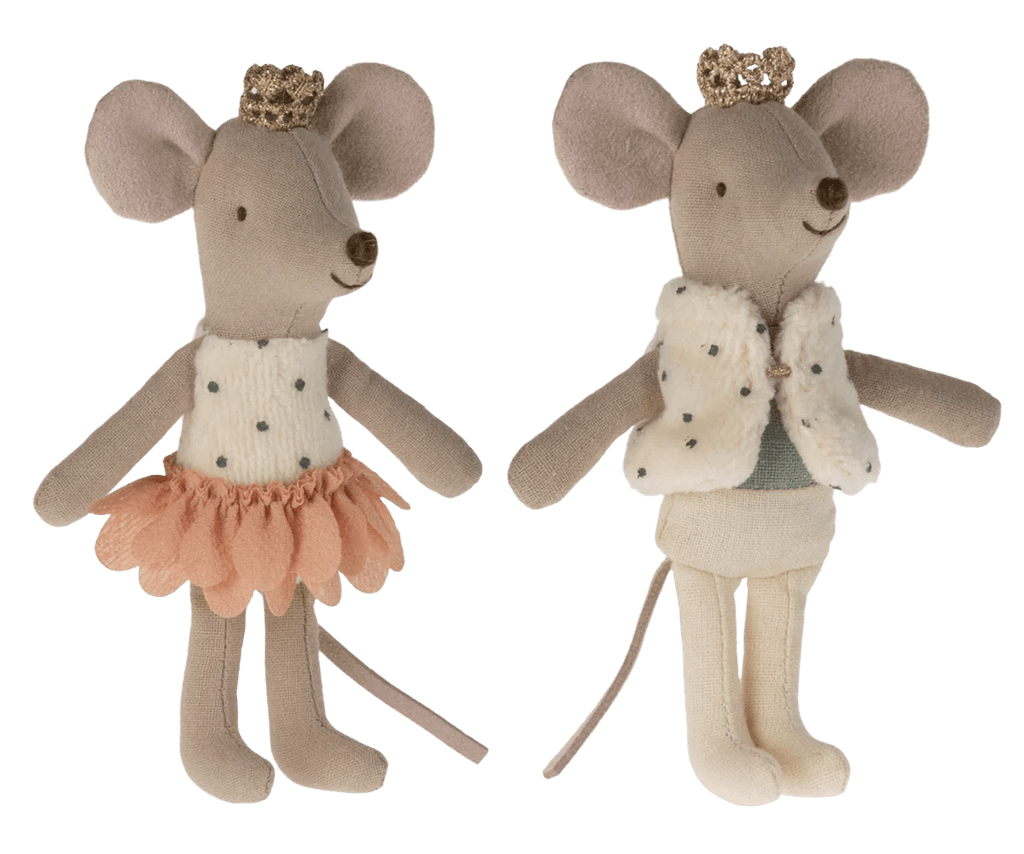 Maileg: Royal Twins Mice, Little Sister and Brother - Acorn & Pip_Maileg