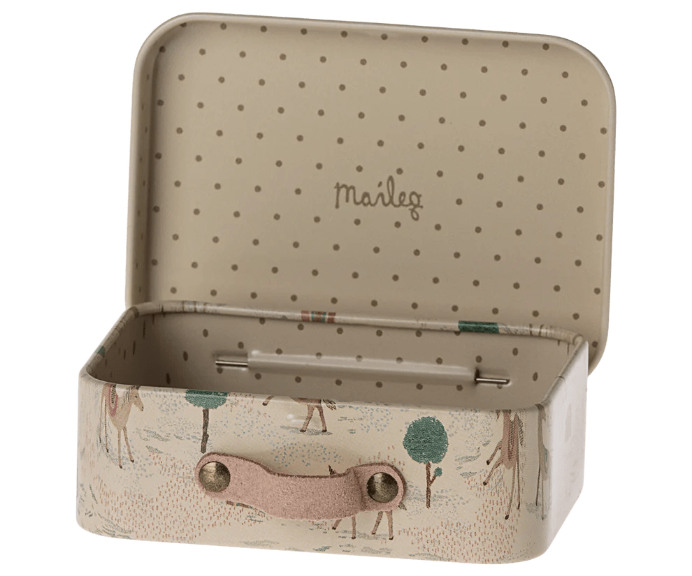 Maileg: Suitcase, Micro - Des licornes - Acorn & Pip_Maileg