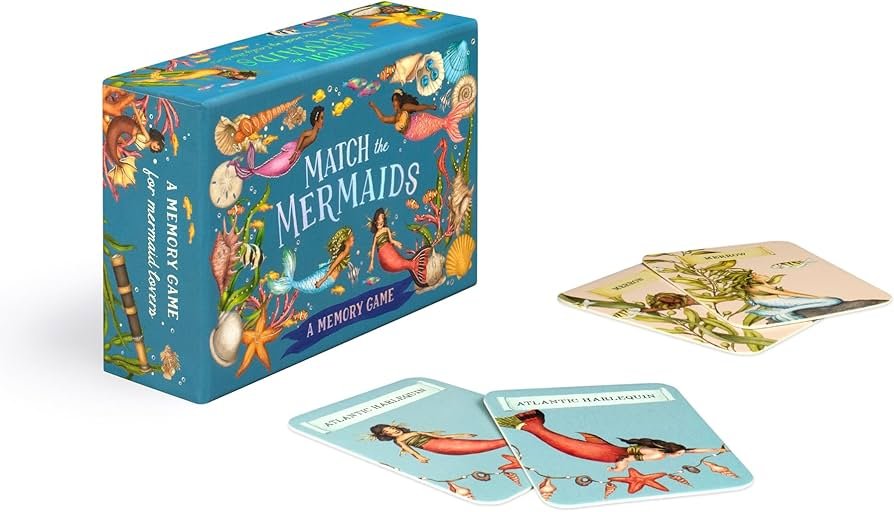 Match The Mermaids - A Memory Game - Acorn & Pip_Bookspeed