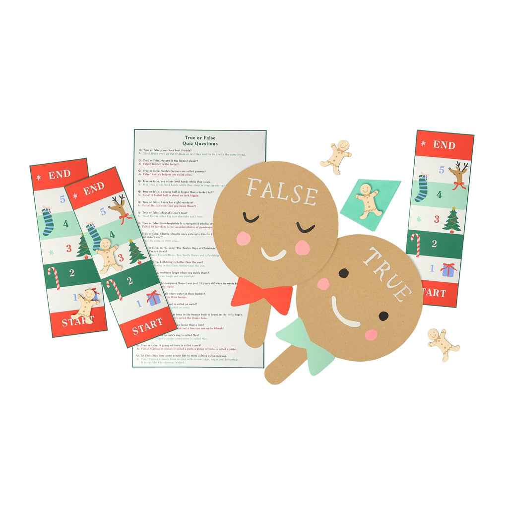 Meri Meri: Gingerbread Christmas Crackers x 6 - Acorn & Pip_Meri Meri