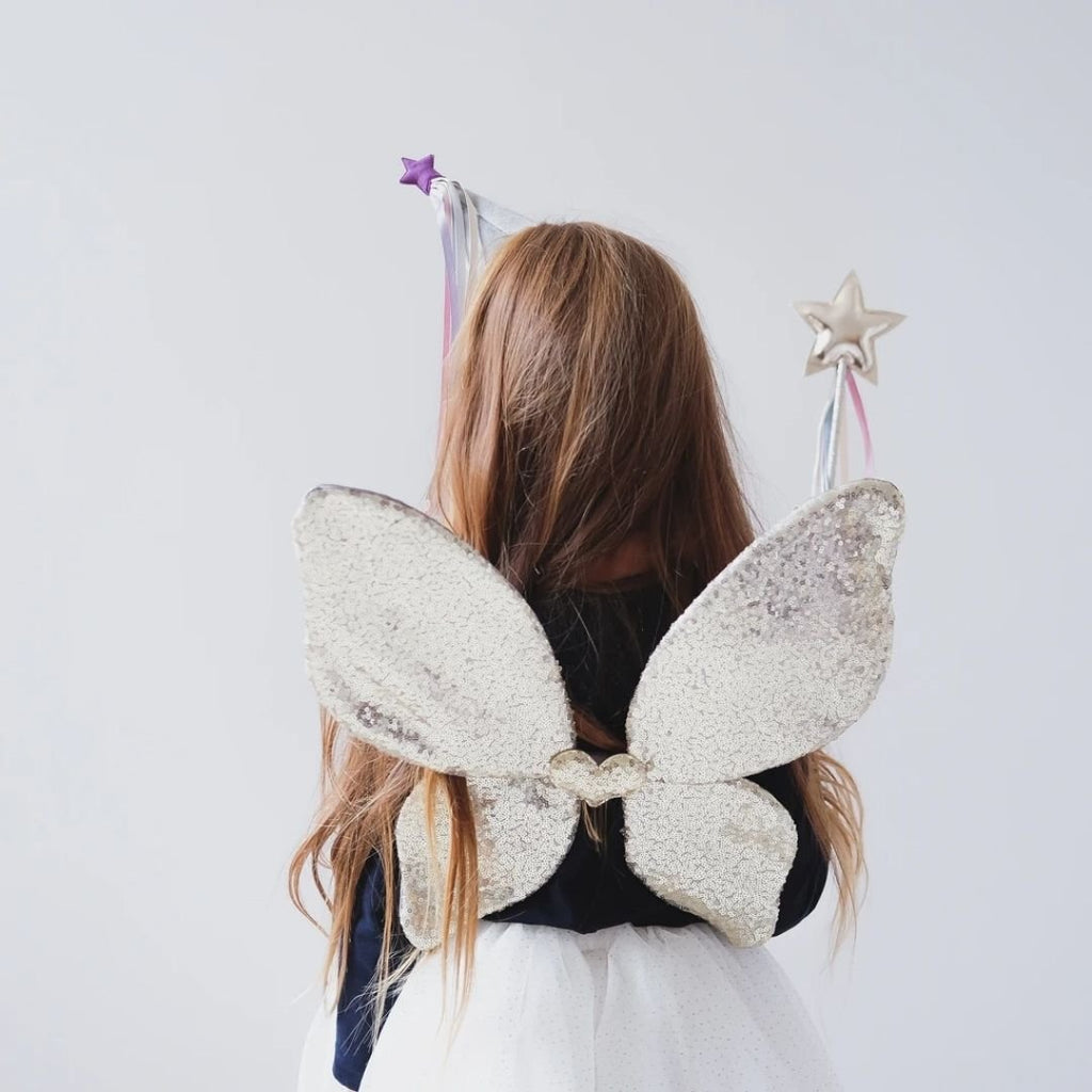 Mimi & Lula: Sparkle Sequin Wings - Gold - Acorn & Pip_Mimi & Lula