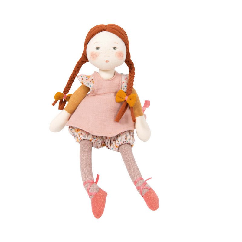 Moulin Roty - Les Rosalies Fleur Rag Doll - Acorn & Pip_Moulin Roty