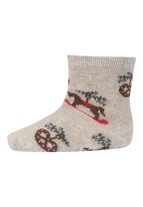 MP Denmark: Julle Socks - Beige Melange - Acorn & Pip_MP Denmark