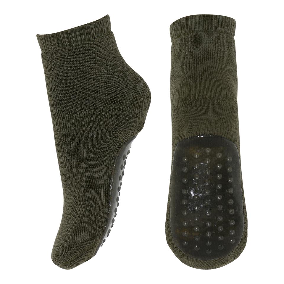 MP Denmark: Wool socks - Anti - Slip Ivy Green - Acorn & Pip_MP Denmark