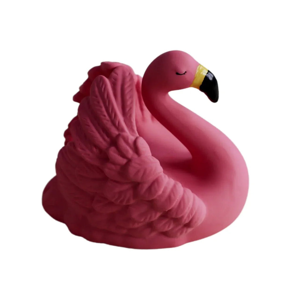 Natruba: Natural Rubber Bath Toy - Flamingo - Acorn & Pip_Natruba