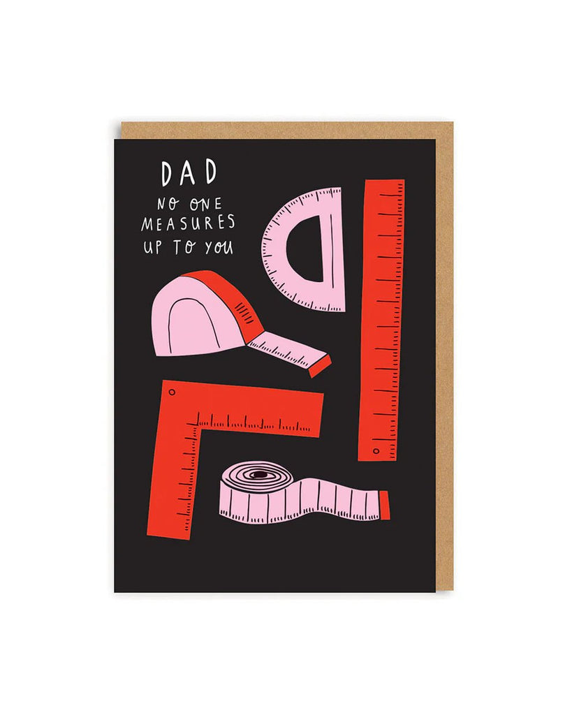 Ohh Deer: Dad No One Measures Up To You - Greeting Card - Acorn & Pip_Ohh Deer