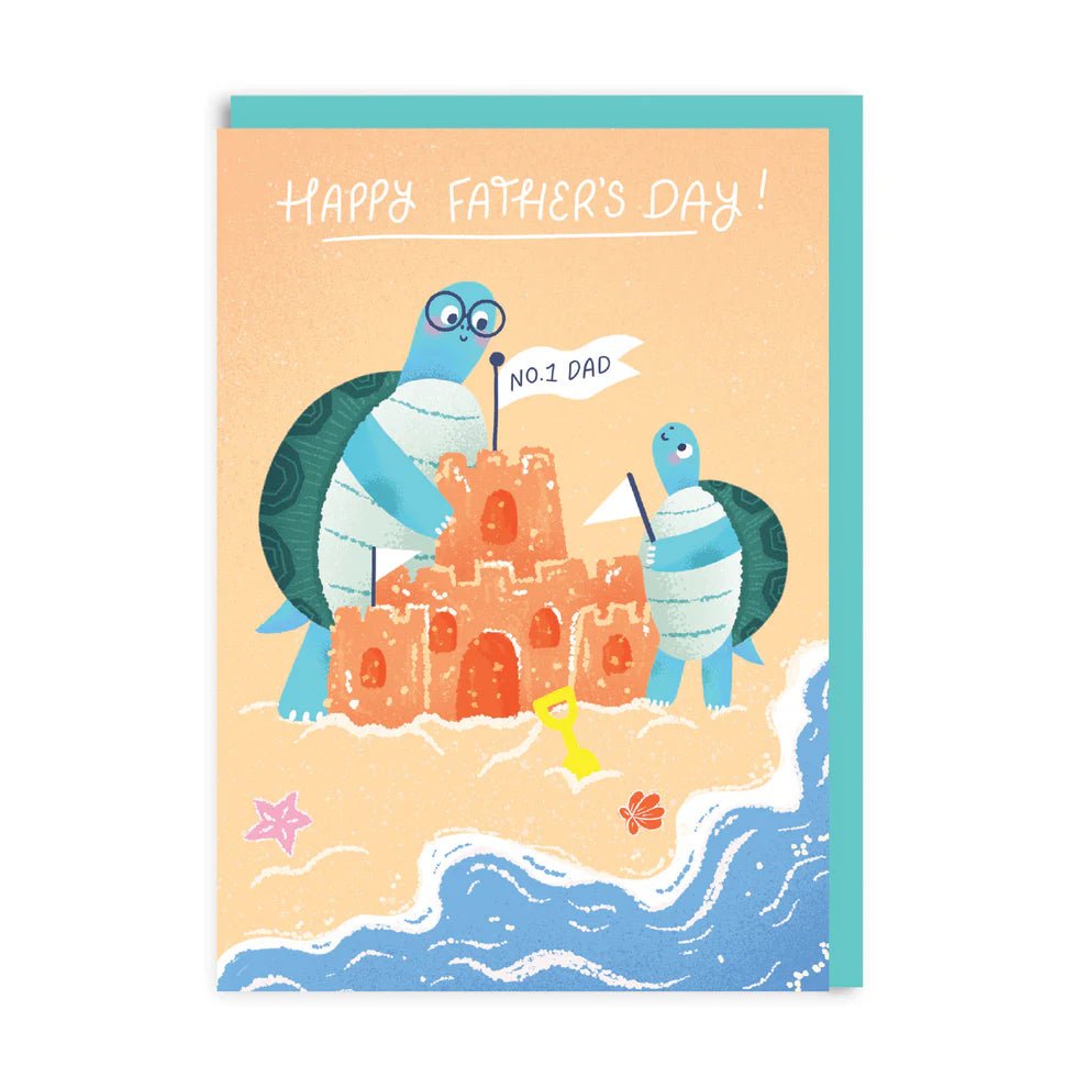 Ohh Deer: No.1 Dad Tortoise - Father's Day Card - Acorn & Pip_Ohh Deer