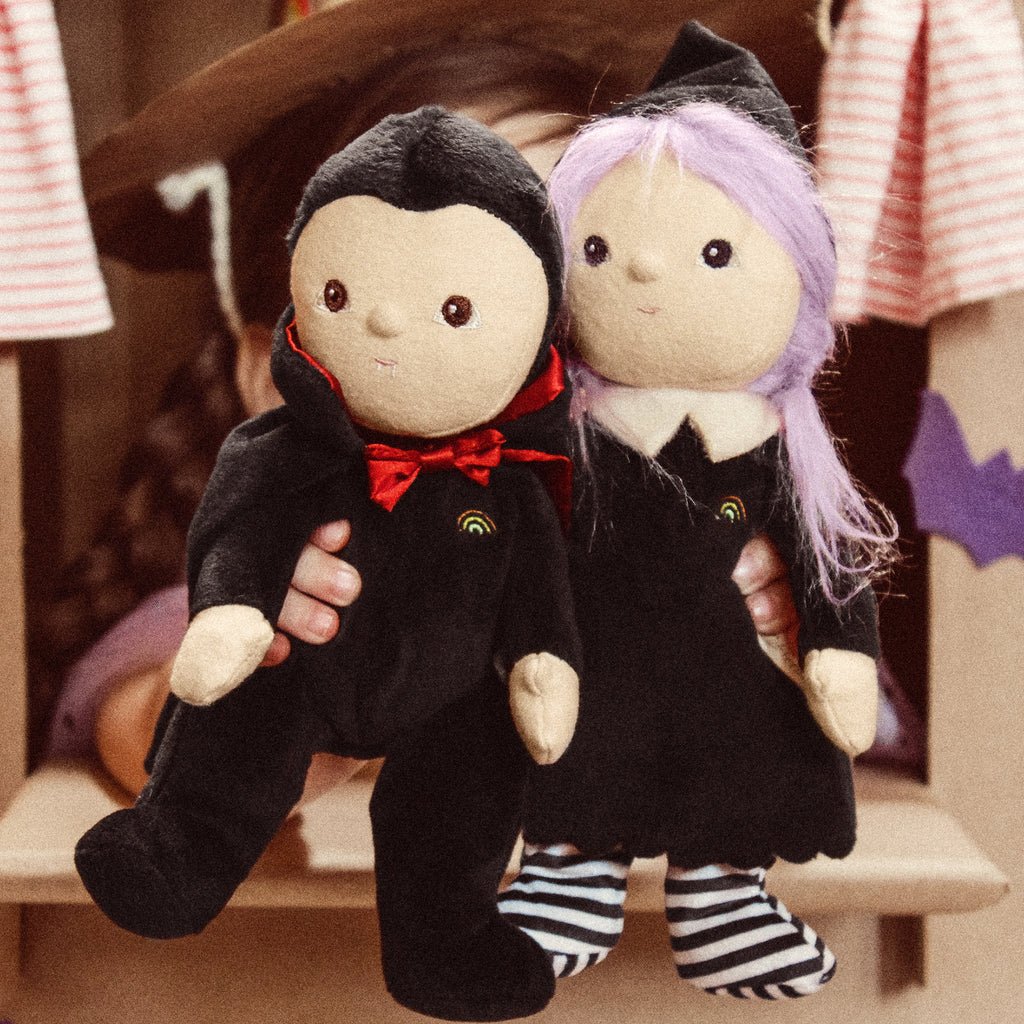 Olli Ella: Dinky Dinkums Dreadful Duo - Willa Witch / Black - Acorn & Pip_Olli Ella