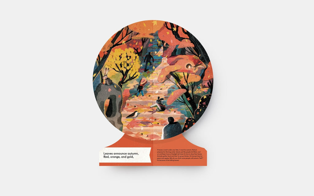 Our Seasons: The World in Seasons (Shaped Board Book) - Acorn & Pip_Bookspeed