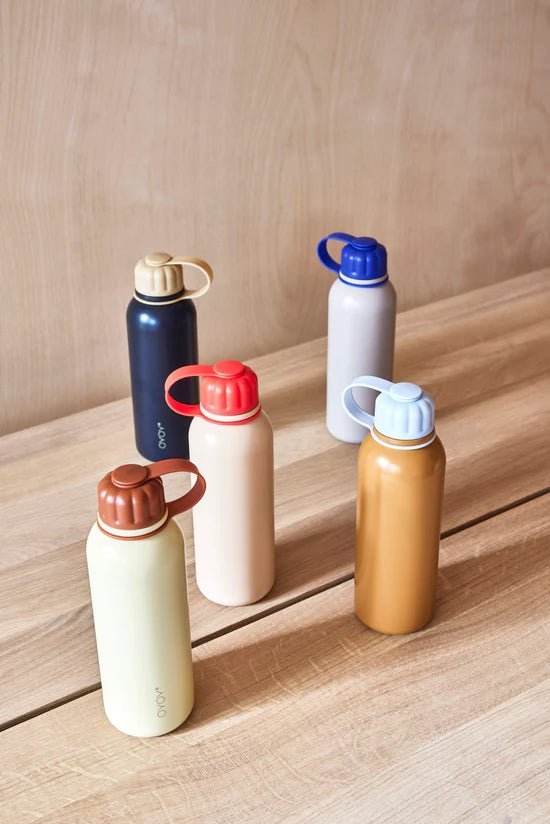 OYOY: Pullo Water Bottle (Brown) - Acorn & Pip_OYOY