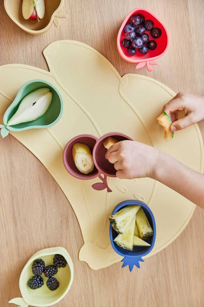 OYOY: Yummy Pineapple & Apple Snack Bowl - Acorn & Pip_OYOY