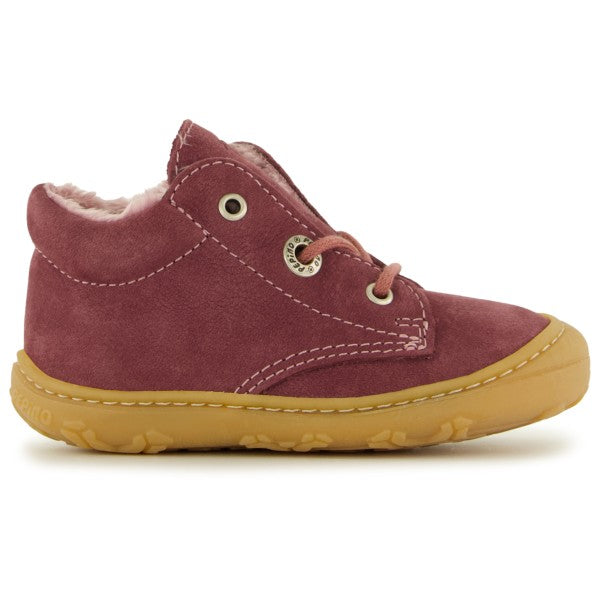 Ricosta: Corany - Fluffy Lined Boot (Laces) Pflaume