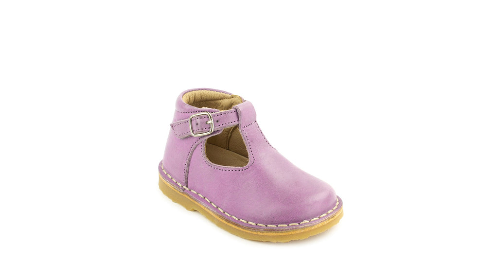 Petasil: Cooper Buckled Boots - Lavender Leather - Acorn & Pip_Petasil