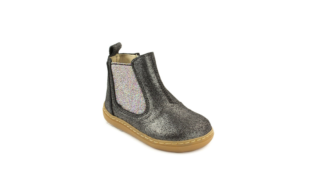 Petasil: Paz Chelsea Boots - Silver Metal - Acorn & Pip_Petasil