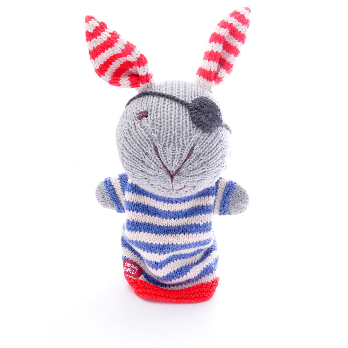 Chunki Chilli: Pirate Rabbit Hand Puppet – Acorn & Pip