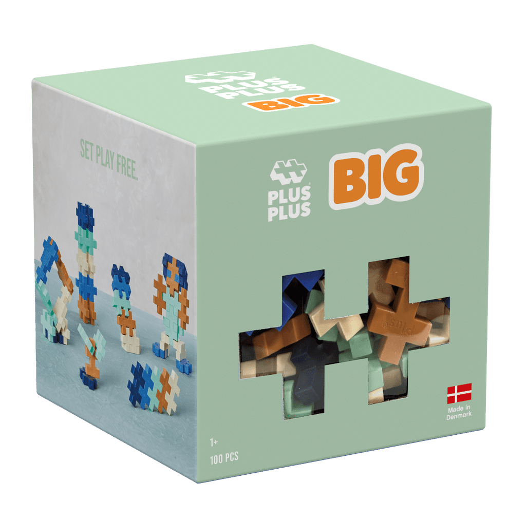 Plus Plus: BIG Breeze Colormix - 100 pcs - Acorn & Pip_Plus Plus