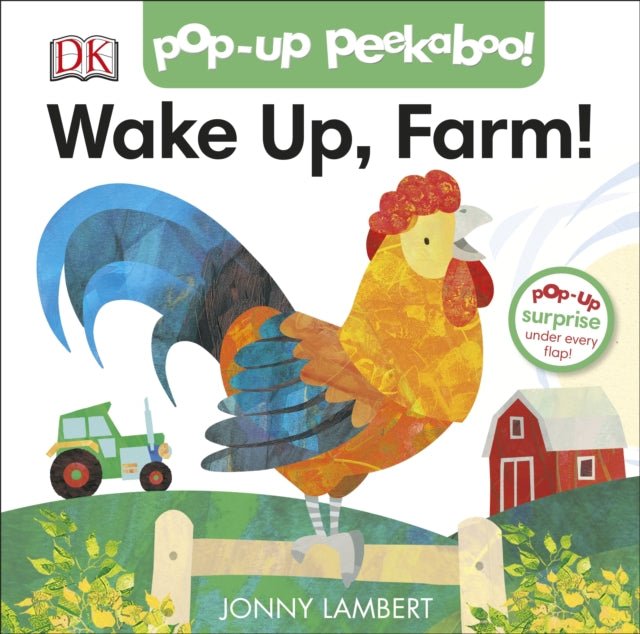 POP UP PEEKABOO WAKE UP FARM - Board Book - Acorn & Pip_Bookspeed