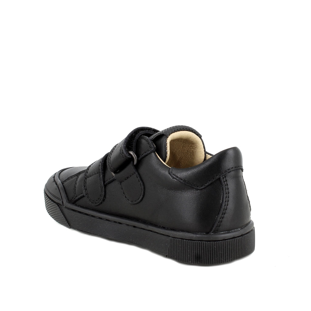 Primigi: Boys Slim Fit School Shoes - Black Leather - Acorn & Pip_Primigi