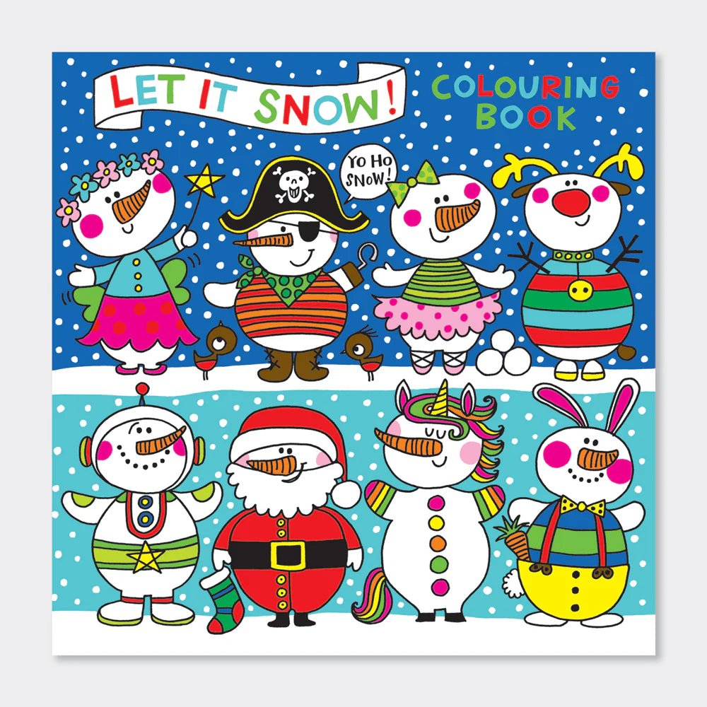 Rachel Ellen Designs: Let it snow - Colouring Book - Acorn & Pip_Rachel Ellen Designs