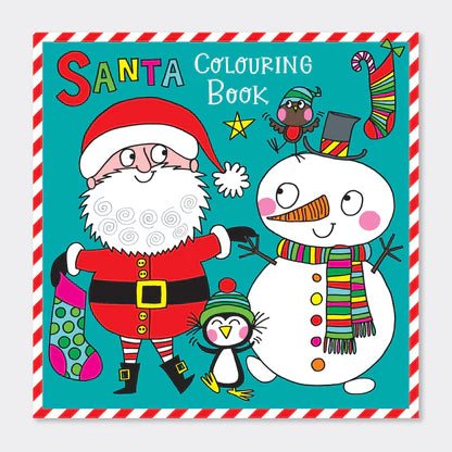 Rachel Ellen Designs: Santa & Snowman Colouring Book - Acorn & Pip_Rachel Ellen Designs