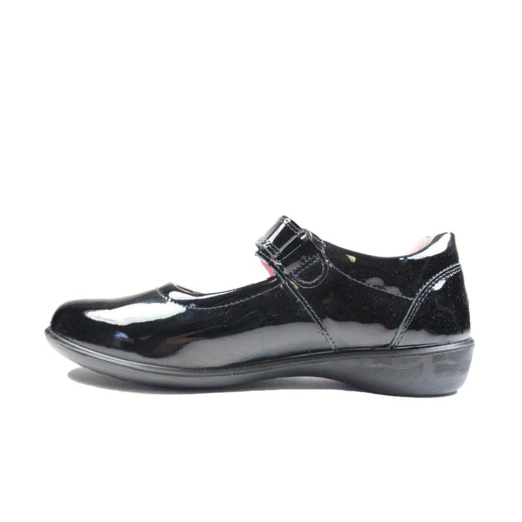 Ricosta: Beth Mary Jane School Shoes - Black Patent - Acorn & Pip_Ricosta