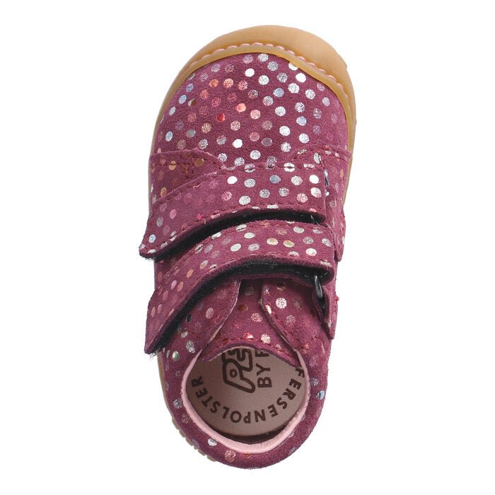 Ricosta: Carly Double Velcro Kid's Boot - Merlot - Acorn & Pip_Ricosta