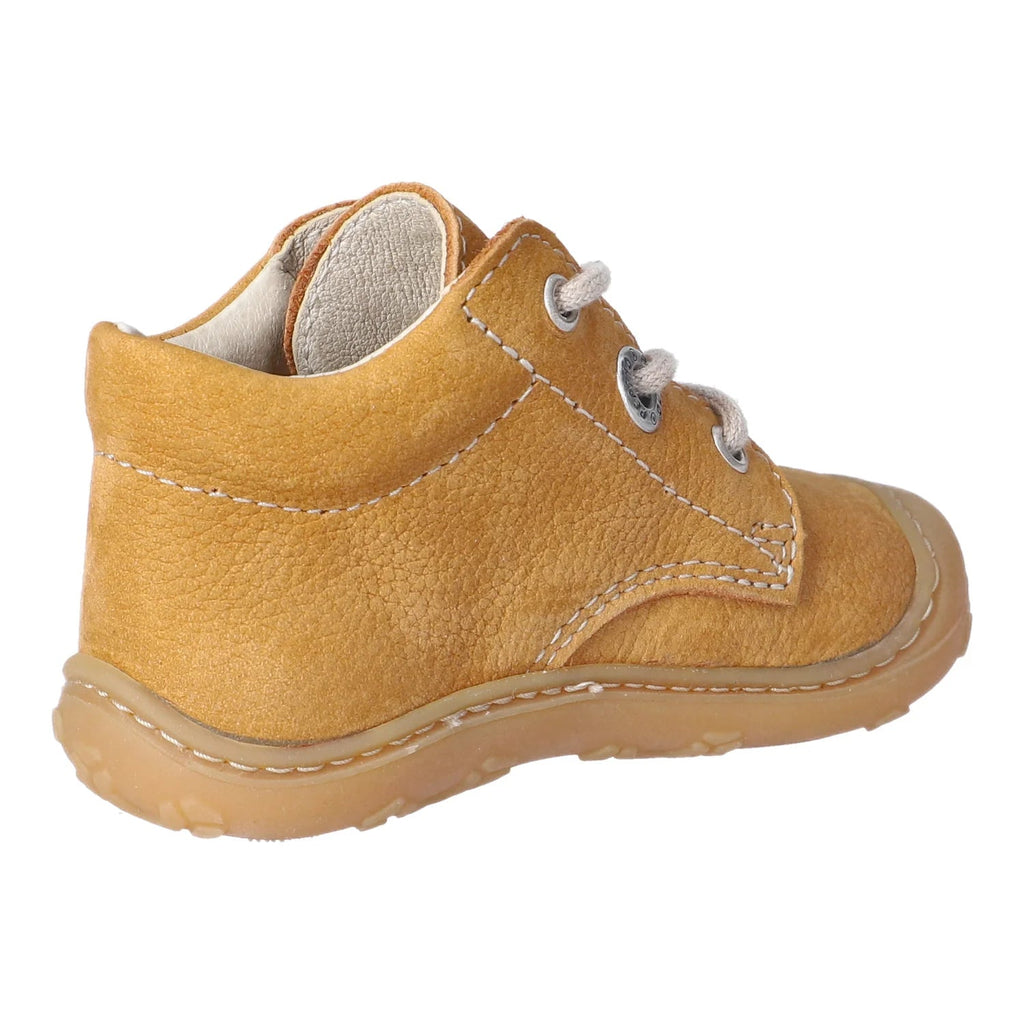 Ricosta: Cory Kids Boot with Laces - Mustard - Acorn & Pip_Ricosta