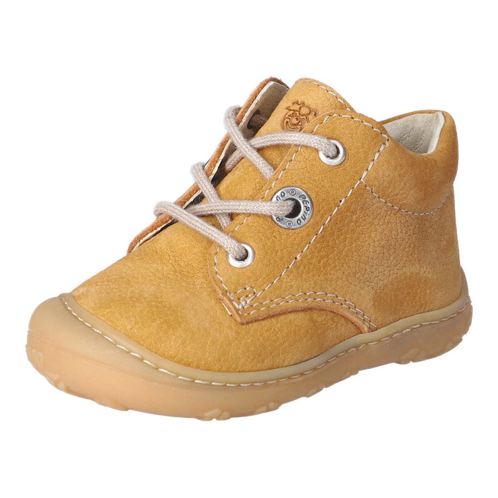 Ricosta: Cory Kids Boot with Laces - Mustard