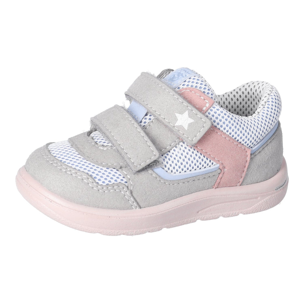 Ricosta: Elli Double Velcro Girls Trainer - Pink - Acorn & Pip_Ricosta