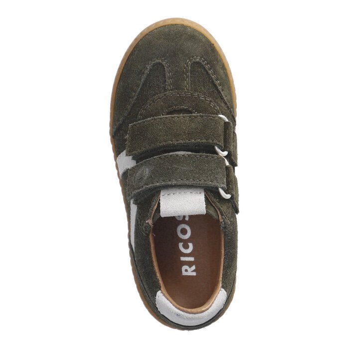 Ricosta: Milan Velcro Trainers - Forest Green - Acorn & Pip_Ricosta