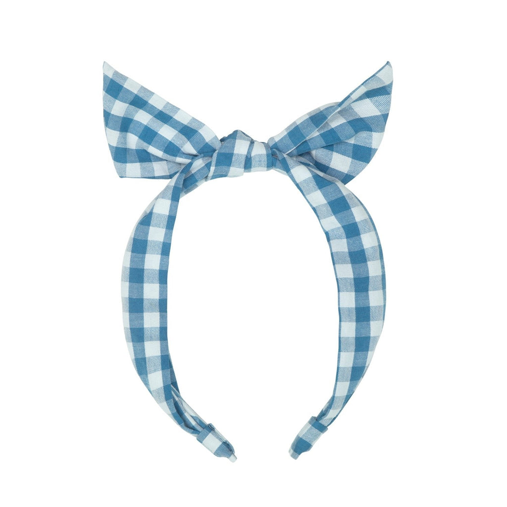 Rockahula: Gingham Picnic Tie Headband - Acorn & Pip_Rockahula