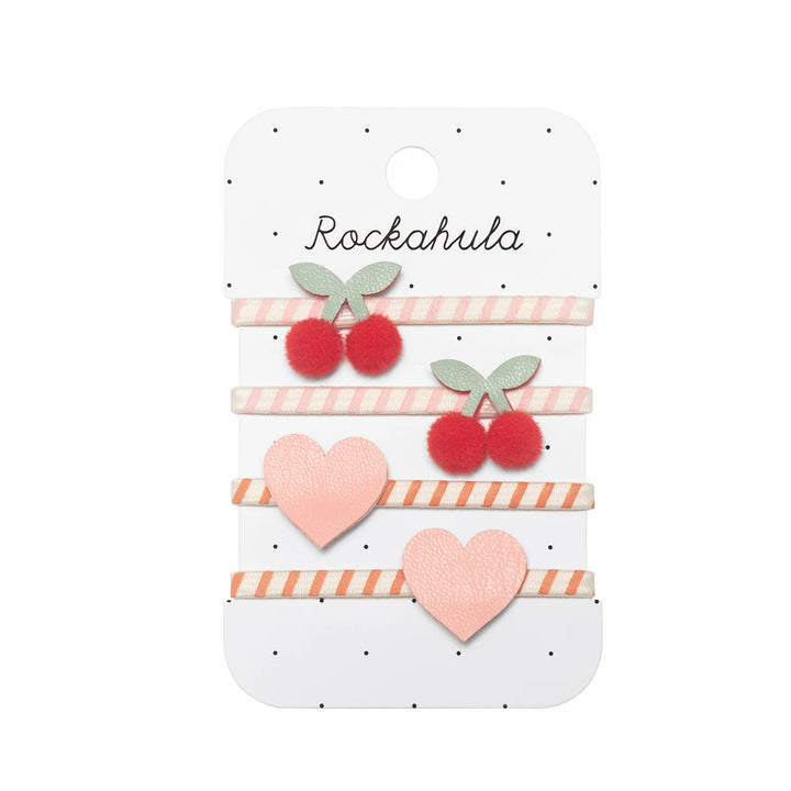 Rockahula Stripy Cherry Hair Ponies set