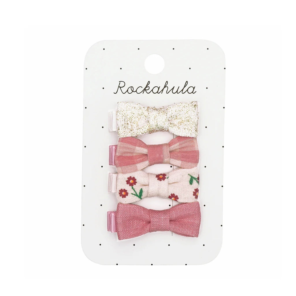 Rockahula: Wildflower Mini Bow Clip Set - Acorn & Pip_Rockahula