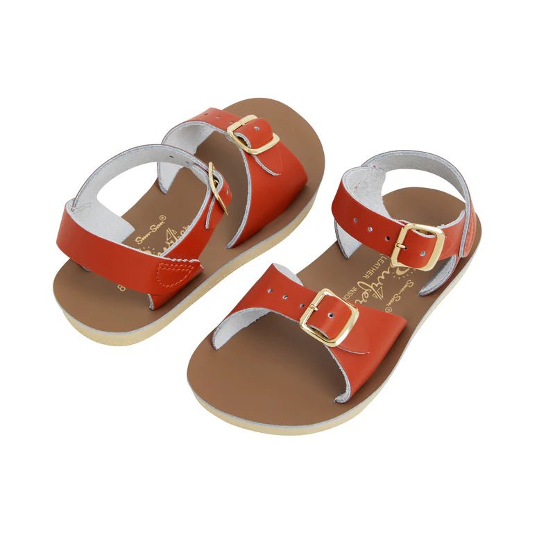 Salt-Water Sandals: Surfer Paprika Kids Sandals - Acorn & Pip_Salt-Water Sandals