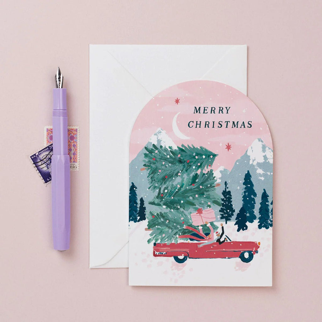 Sister Paper Co: Driving Home Christmas - Acorn & Pip_Sister Paper Co