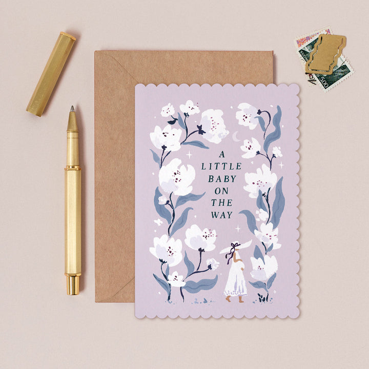 Little Baby On The Way card