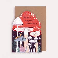 Sister Paper Co: Magical Mushroom Card - Acorn & Pip_Sister Paper Co