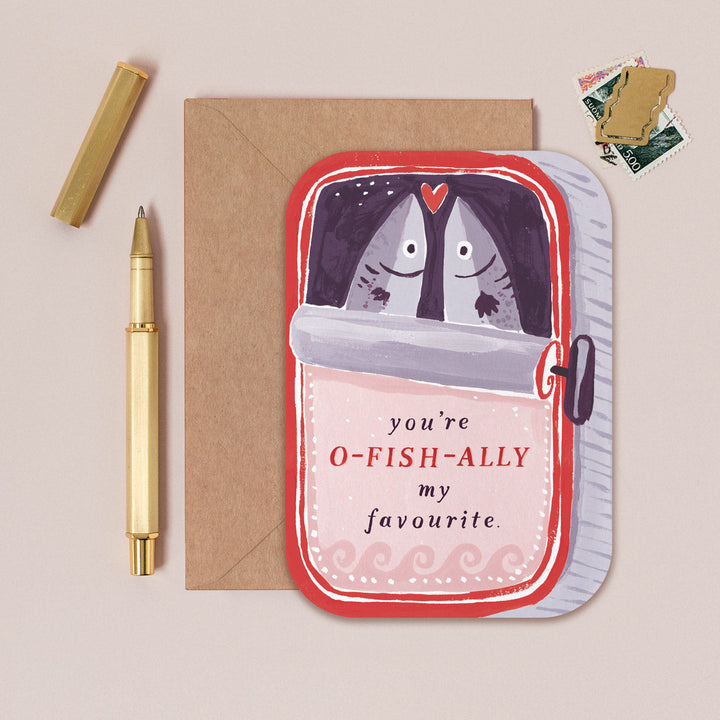 You’re O-Fish-Ally My Favourite card
