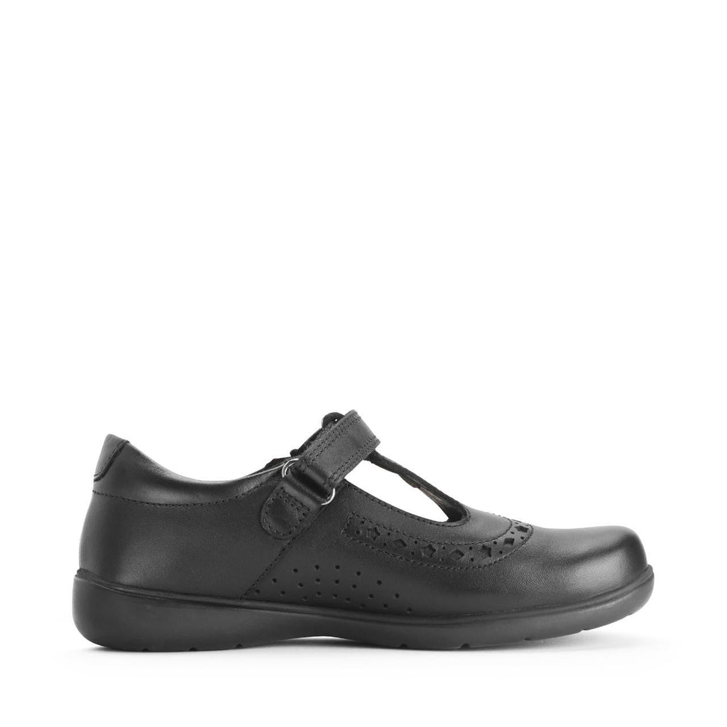 Start - Rite: Hope T - Bar School Shoes - Black Leather - Acorn & Pip_Start Rite