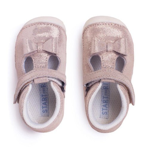 Start - Rite: Wriggle Pale Gold Glitter Pre - Walker - Acorn & Pip_Start Rite