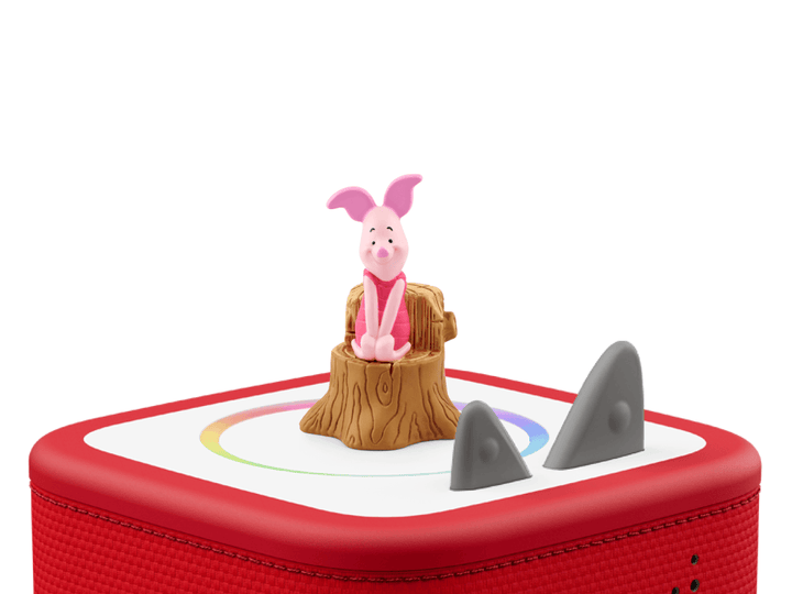 Disney Piglet Tonie on red Toniebox