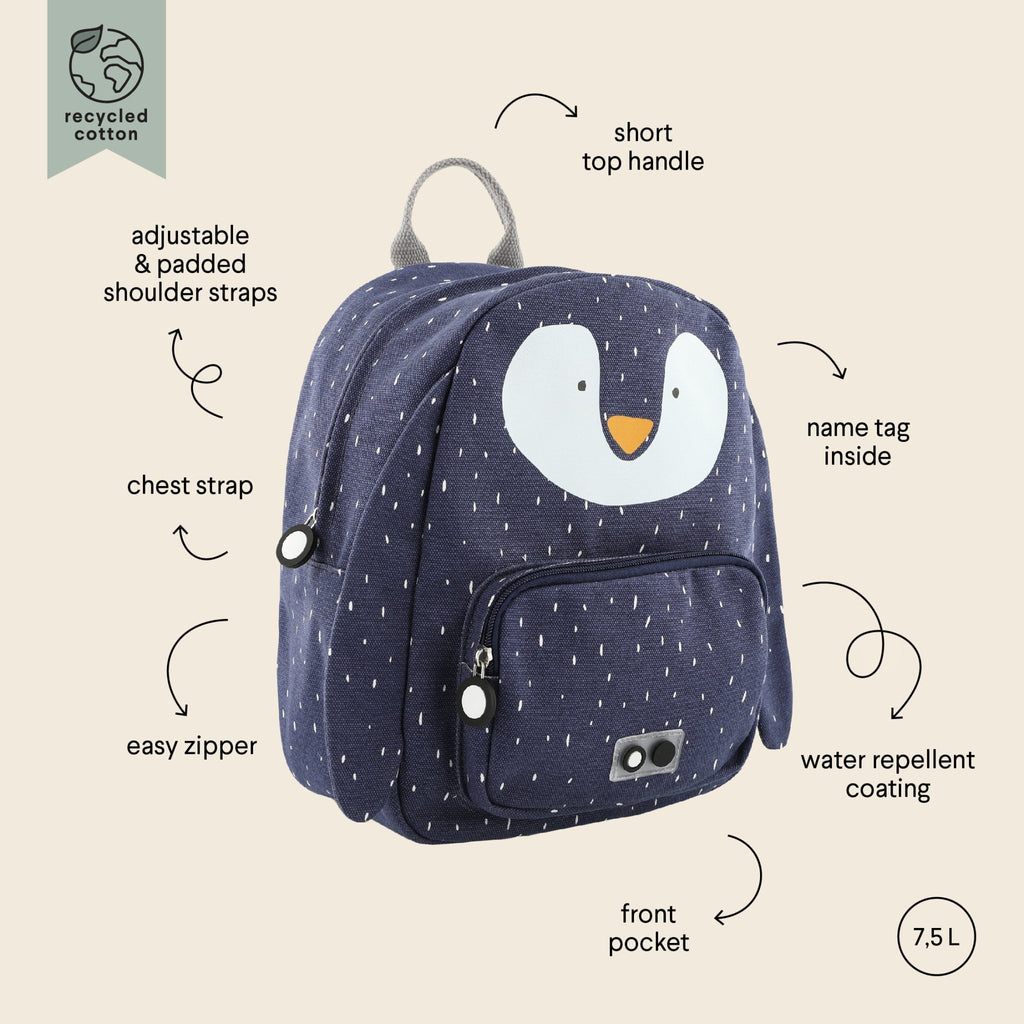 Trixie: Backpack - Mr. Penguin - Acorn & Pip_Trixie