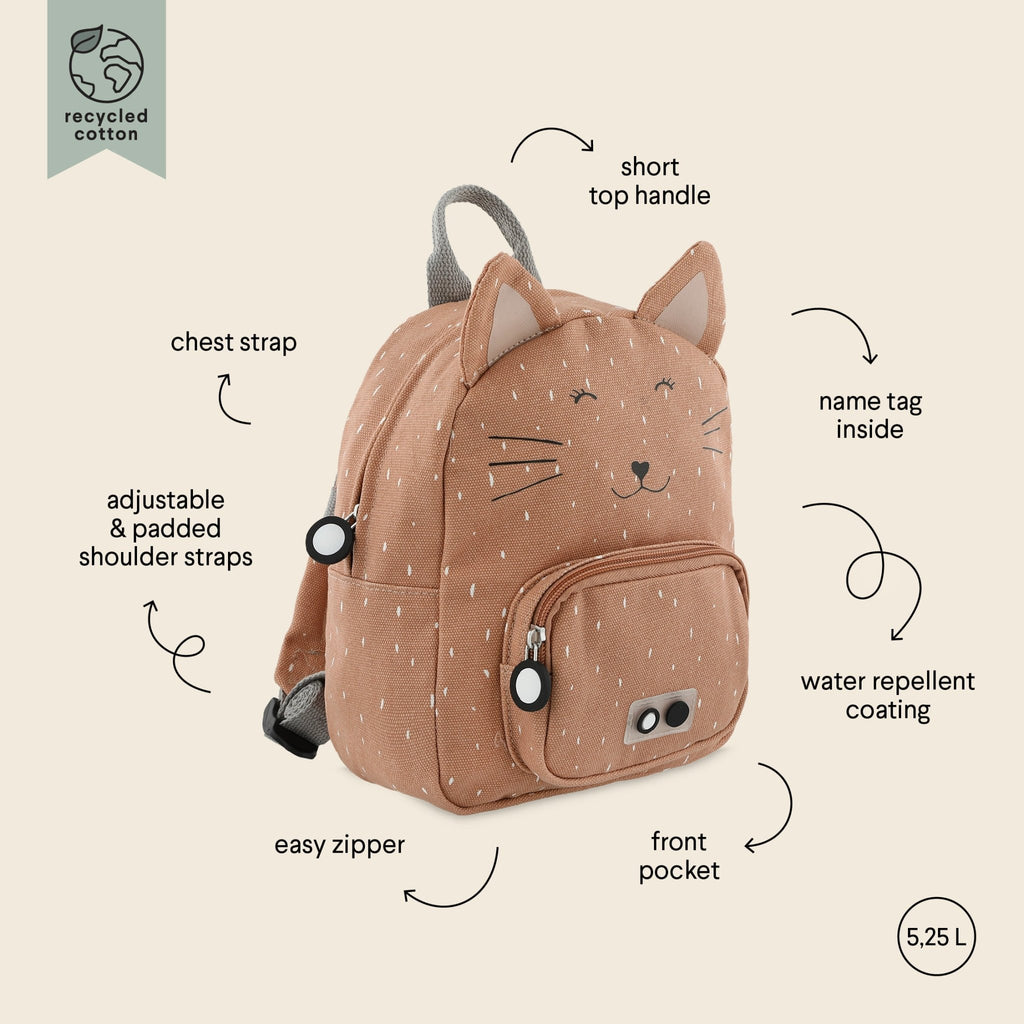 Trixie: Backpack Small - Mrs. Cat - Acorn & Pip_Trixie