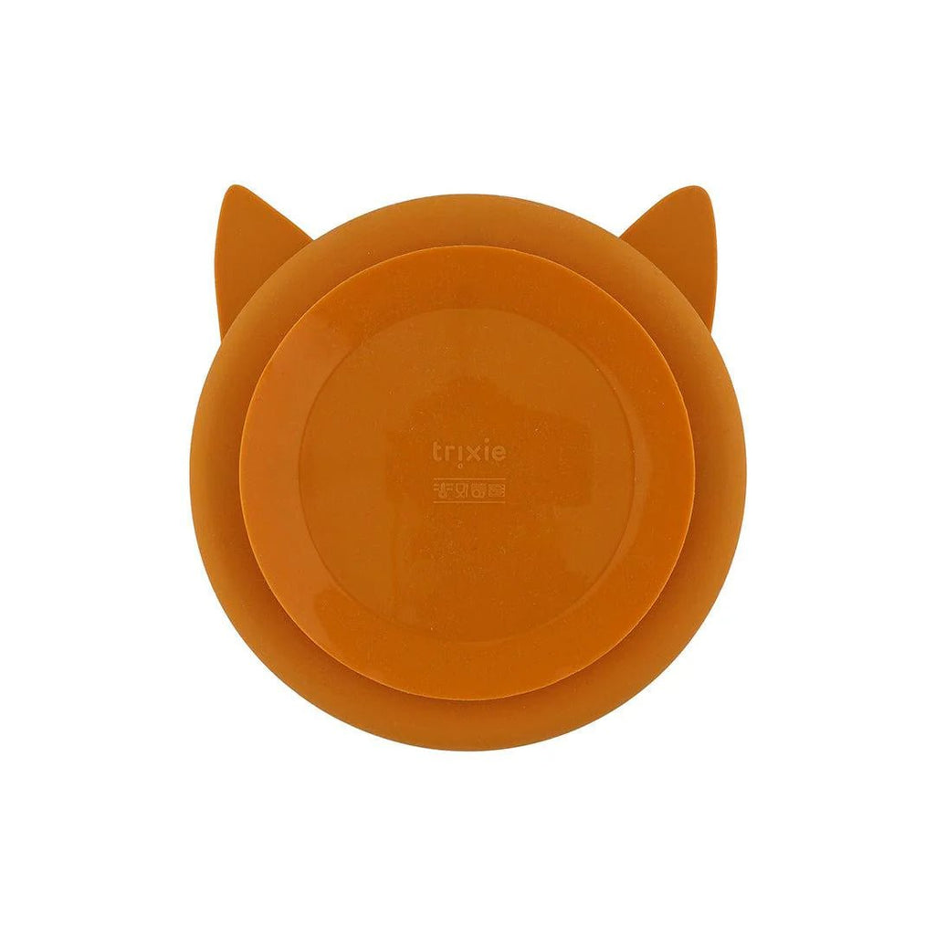 Trixie: Mr Fox - Divided Suction Plate - Acorn & Pip_Trixie