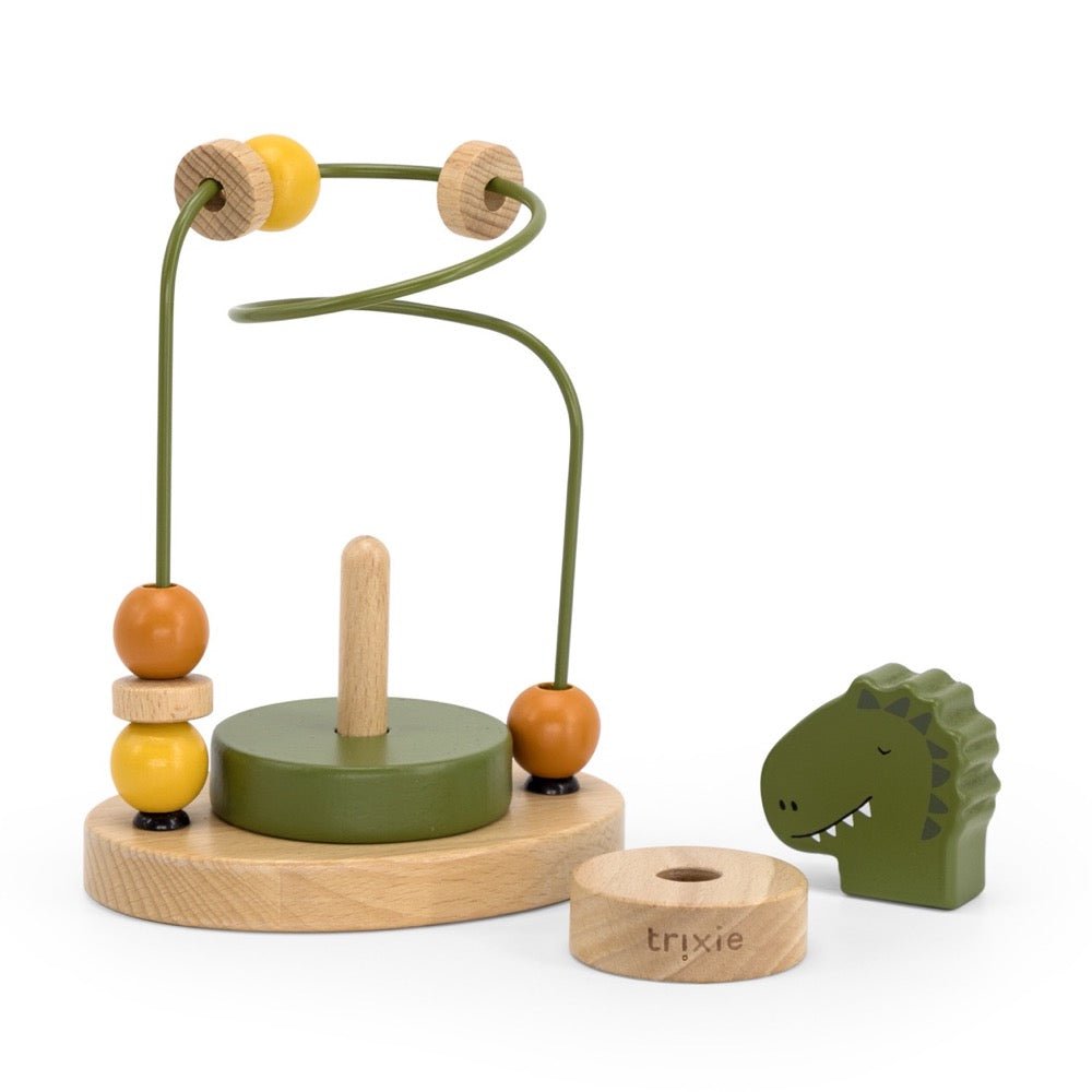 Trixie: Wooden Beads Maze - Mr. Dino - Acorn & Pip_Trixie