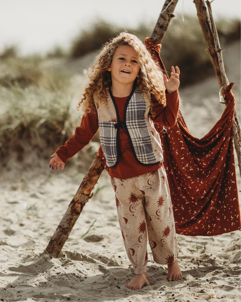 Turtledove London: Patchwork Kids Gilet - Acorn & Pip_Turtledove London